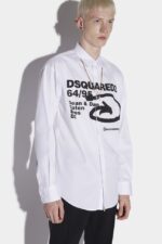 Dsquared2 Iconic 64/95 Arrow Drop Shirt - Image 3