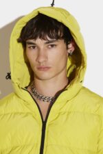 Dsquared2 Iconic 64/95 Arrow Puffer Jacket YELLOW - Image 3