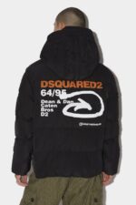 Dsquared2 Iconic 64/95 Arrow Puffer Jacket YELLOW/BLACK