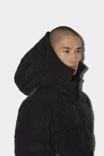 Dsquared2 Iconic 64/95 Arrow Puffer Jacket YELLOW/BLACK - Image 4