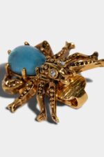 Dsquared2 Iconic Animal Kingdom Earring GOLD D2 - Image 4