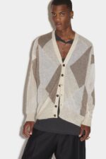 Dsquared2 Iconic Argyle Knit Cardigan - Image 3