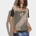 Dsquared2 Iconic Asymmetrical Bow Top PALE
