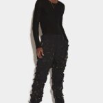 Dsquared2 Iconic Aviator Trousers D2 BLACK