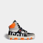 Dsquared2 Iconic Basket Sneakers BLACK D2