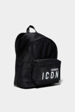 Dsquared2 Iconic Be Icon Backpack BLACK - Image 3