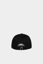 Dsquared2 Iconic Be Icon Baseball Cap BLACK/BLACK - Image 2