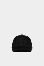 Dsquared2 Iconic Be Icon Baseball Cap BLACK/BLACK