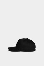 Dsquared2 Iconic Be Icon Baseball Cap BLACK/BLACK - Image 3