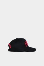 Dsquared2 Iconic Be Icon Baseball Cap FANTASY/BLACK - Image 4