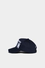 Dsquared2 Iconic Be Icon Baseball Cap GREEN/PURPLE D2 GREEN - Image 3