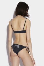 Dsquared2 Iconic Be Icon Bikini Bottom BLACK/RED