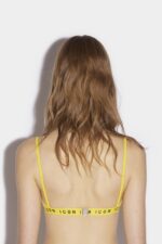 Dsquared2 Iconic Be Icon Crossed Top BLACK - Image 4
