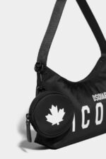 Dsquared2 Iconic Be Icon Hobo - Image 4