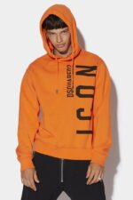 Dsquared2 Iconic Be Icon Hoodie D2 FANTASY - Image 3