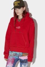 Dsquared2 Iconic Be Icon Hoodie D2 WHITE