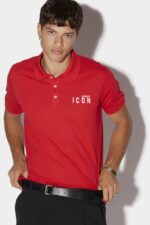 Dsquared2 Iconic Be Icon Polo WHITE/RED