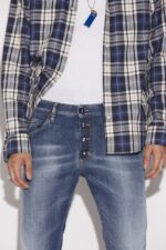 Dsquared2 Iconic Be Icon Skater Denim Jeans - Image 3
