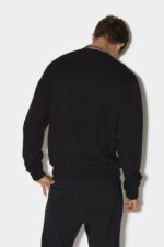 Dsquared2 Iconic Be Icon Sweatshirt BLACK D2 BLACK - Image 2