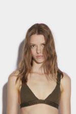 Dsquared2 Iconic Be Icon Triangle Bikini Top