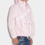 Dsquared2 Iconic Big Logo Windbreaker LILAC
