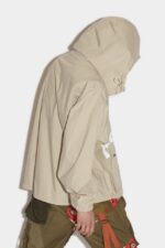 Dsquared2 Iconic Big Logo Windbreaker LILAC/STONE - Image 2