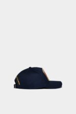 Dsquared2 Iconic BLACK Baseball D2 Cap - Image 4