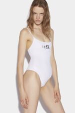 Dsquared2 Iconic BLACK Be Icon One-Piece Swimsuit