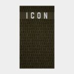 Dsquared2 Iconic BLACK Be Icon Towel