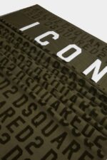 Dsquared2 Iconic BLACK Be Icon Towel - Image 3