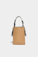 Dsquared2 Iconic BLACK/BEIGE Bread Bag - Image 2