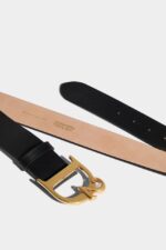 Dsquared2 Iconic BLACK D2 Statement Belt - Image 4