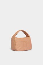 Dsquared2 Iconic BLACK D2 Statement Soft Hobo Bag - Image 3