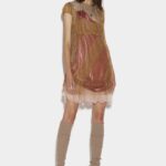 Dsquared2 Iconic BLACK Empire Mini Dress