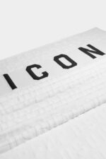 Dsquared2 Iconic BLACK/FANTASY Be Icon Towel D2 - Image 3