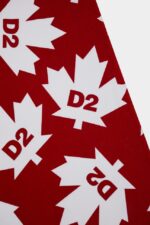 Dsquared2 Iconic BLACK/FANTASY Leaf Towel D2 - Image 3