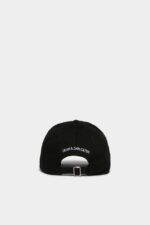 Dsquared2 Iconic BLACK Icon Forever Baseball Cap - Image 2