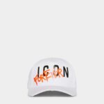 Dsquared2 Iconic BLACK Icon Forever Baseball Cap-D2