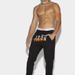 Dsquared2 Iconic BLACK Icon Forever Sweatpants
