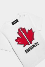 Dsquared2 Iconic BLACK Kids T-Shirt D2 - Image 3