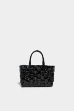 Dsquared2 Iconic BLACK Mama Weave Bag - Image 2