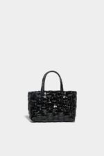 Dsquared2 Iconic BLACK Mama Weave Bag