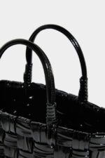 Dsquared2 Iconic BLACK Mama Weave Bag - Image 4