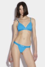 Dsquared2 Iconic BLACK Mini Logo Sport Thong - Image 2