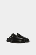 Dsquared2 Iconic BLACK Sonny Mule Clogs - Image 3