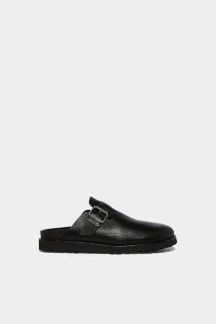 Dsquared2 Iconic BLACK Sonny Mule Clogs