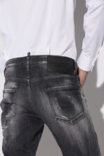Dsquared2 Iconic Black Squat Cool Guy Denim Jeans - Image 5