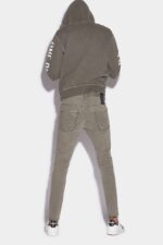 Dsquared2 Iconic Black Tab Partially Organic Cotton Skater Jeans - Image 2