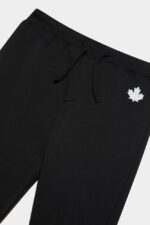 Dsquared2 Iconic BLACK-WHITE-DS2 Kids Sweatpants - Image 3