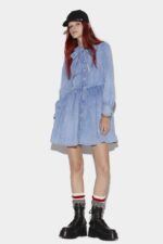 Dsquared2 Iconic Bow Neck Minidress - Image 3